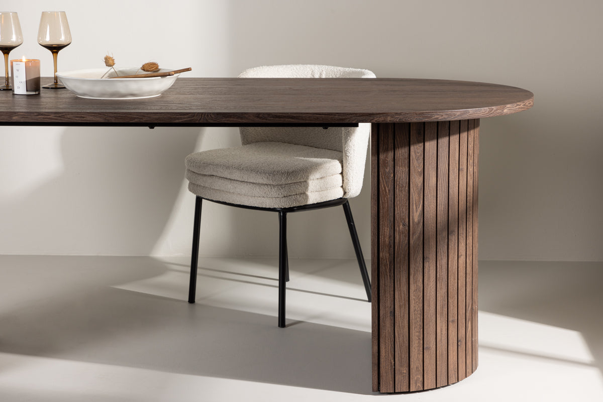 Härön Matbord 200x90 Mocka – Matbord för 6 Personer | Venture Home