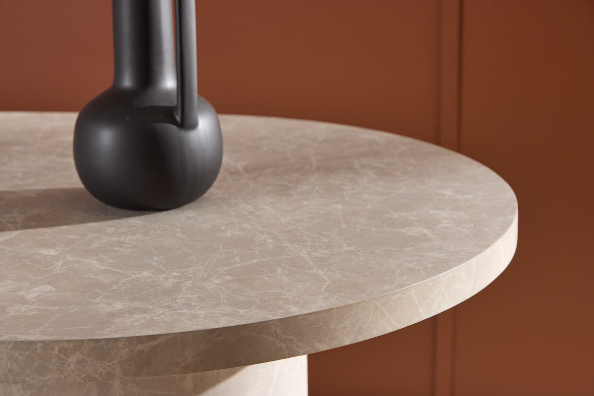 Narvik Matbord 200 x 100 cm Beige Travertinlook | Venture Home