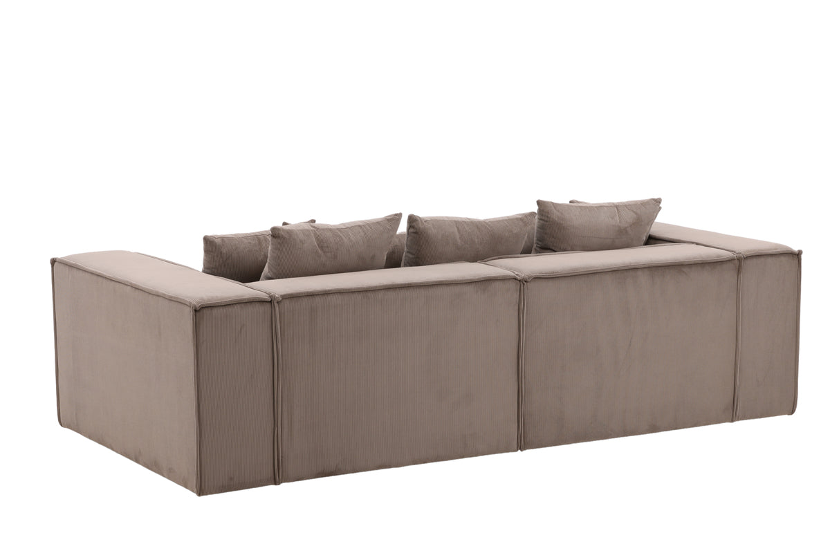 Gillholmen 3-sits soffor Brun- Vind