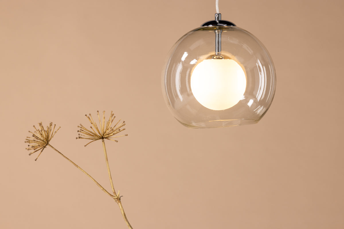 Roche Taklampa Grå- Venture home