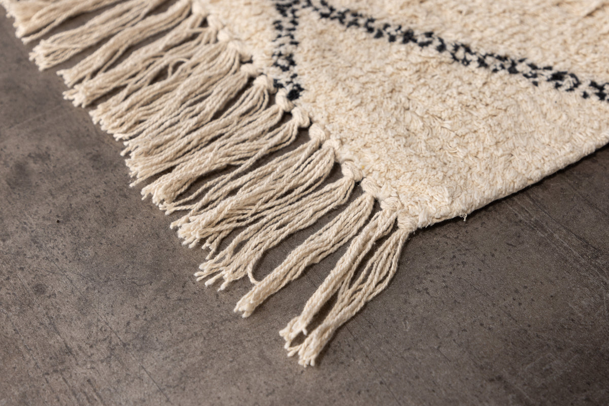 Thelma Badrumsmatta 80 x 50 cm Vit | Venture Home