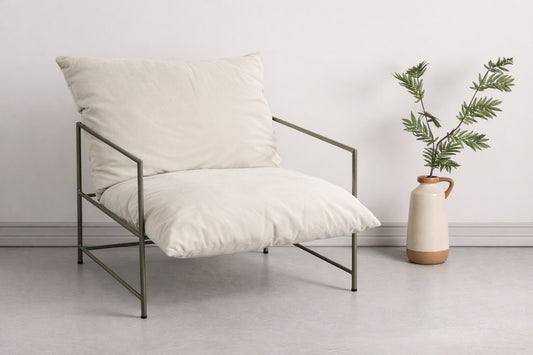 Sedalia Fåtölj Beige- Venture home