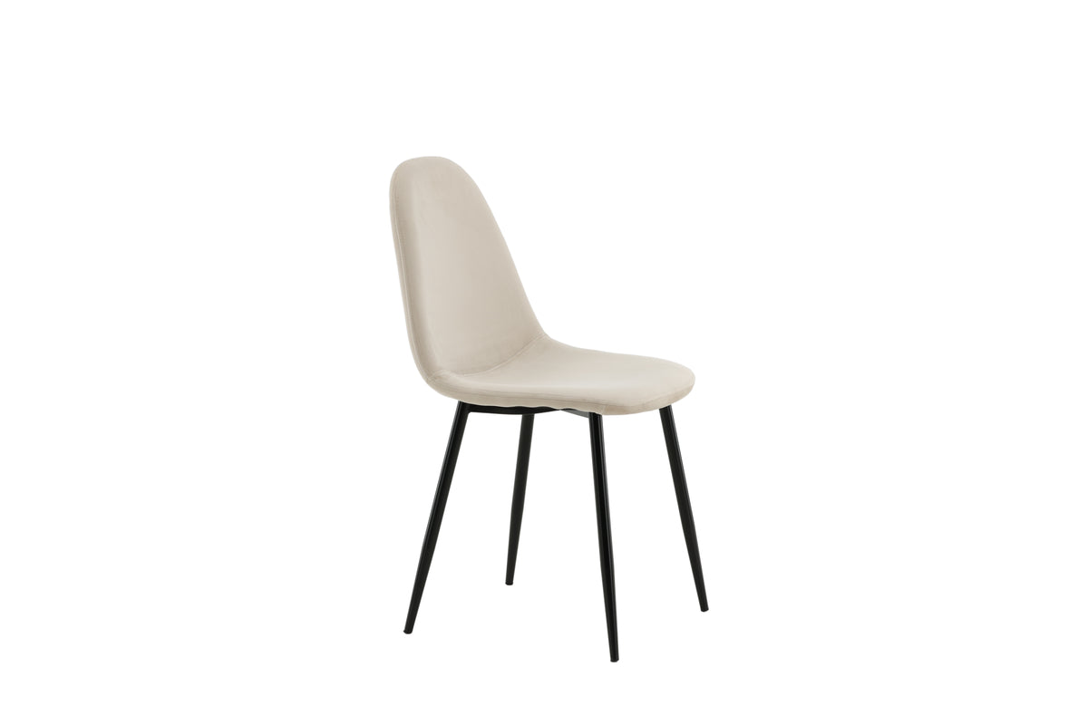 Polar Matstolar 2-pack Beige- Venture home