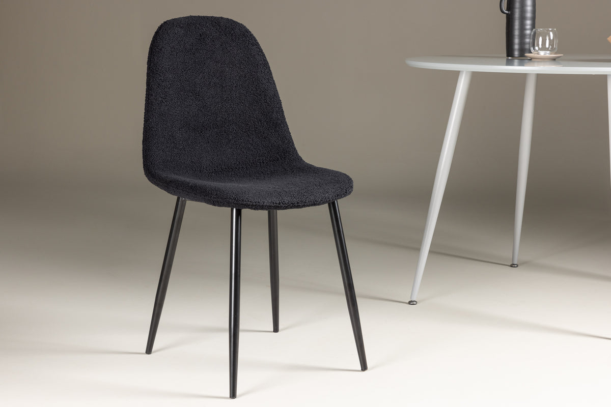 Polar Matstolar 2-pack Svart- Venture home
