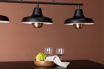 Stöten Taklampa Svart- Venture home