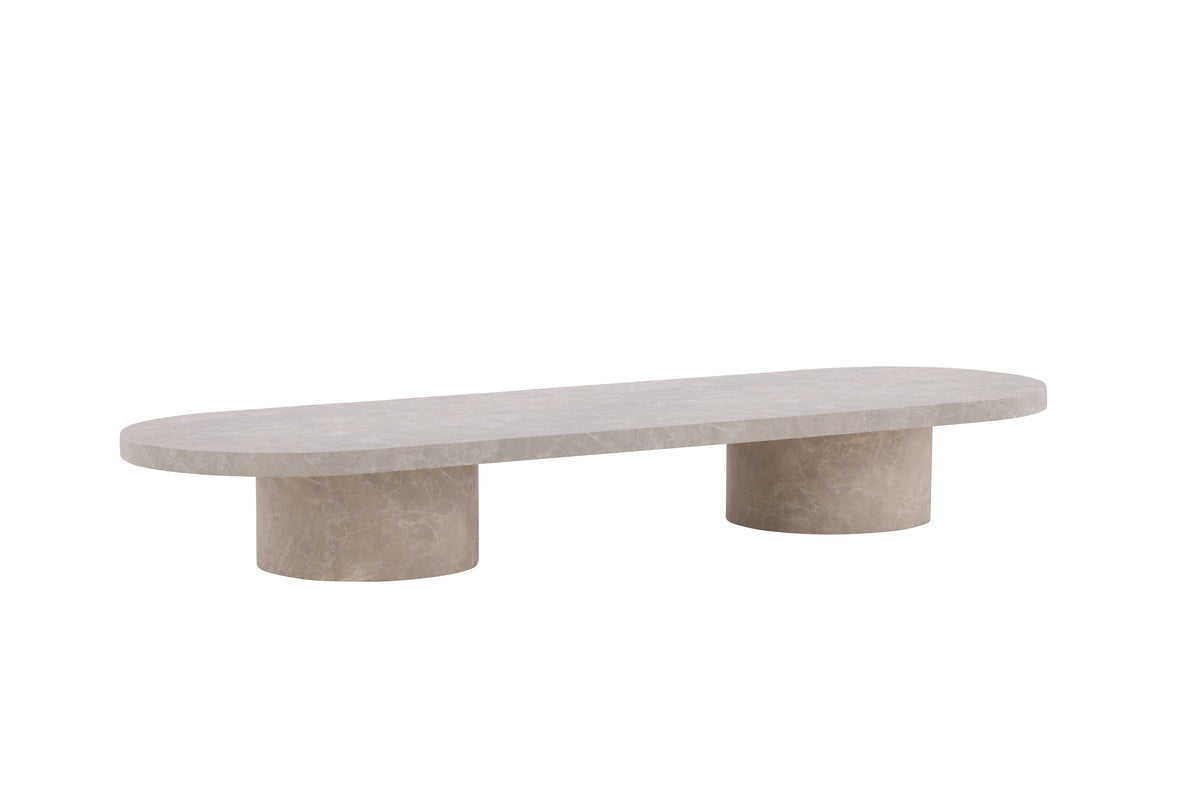 Narvik Soffbord 190 x 60 Beige- Venture home