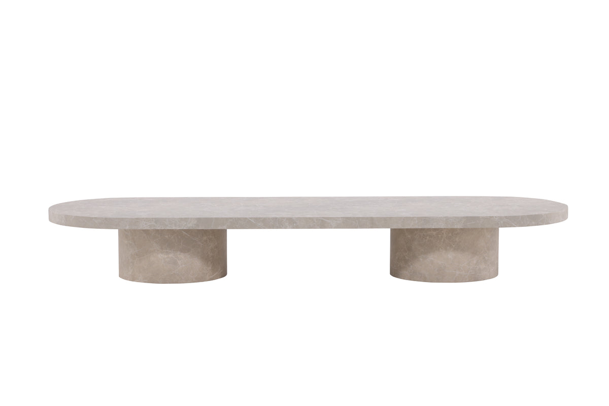 Narvik Soffbord 190 x 60 Beige- Venture home