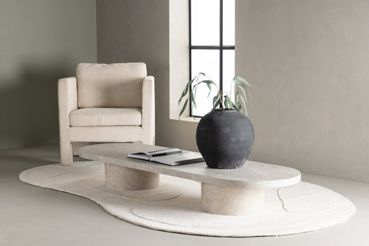 Narvik Soffbord 190 x 60 Beige- Venture home