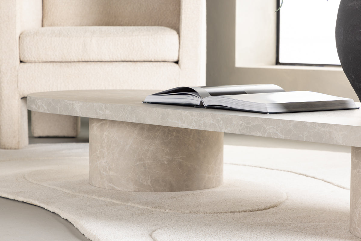 Narvik Soffbord 190 x 60 Beige- Venture home