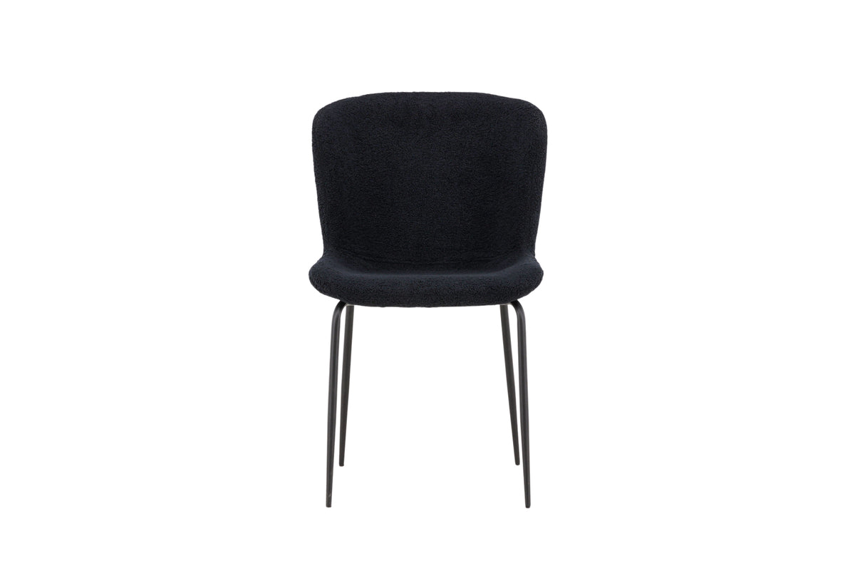 Modesto Matstolar 2-pack Svart