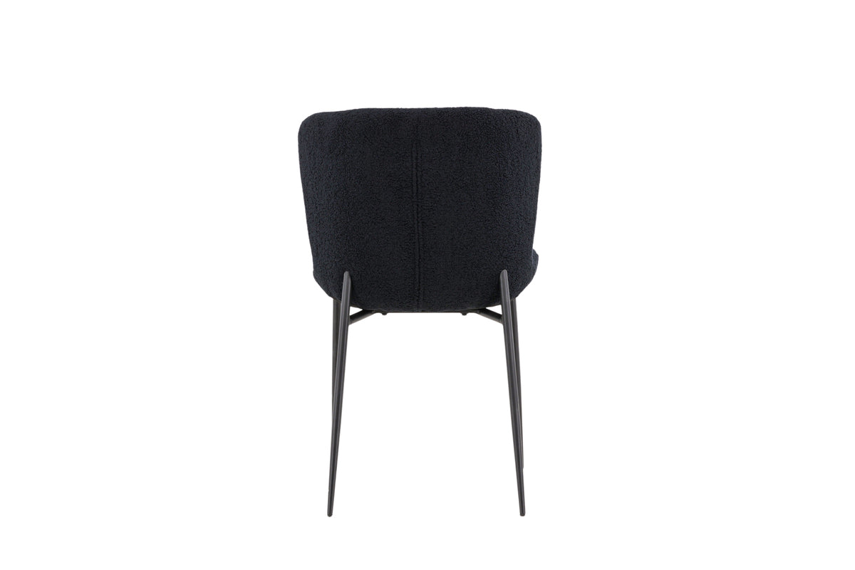 Modesto Matstolar 2-pack Svart