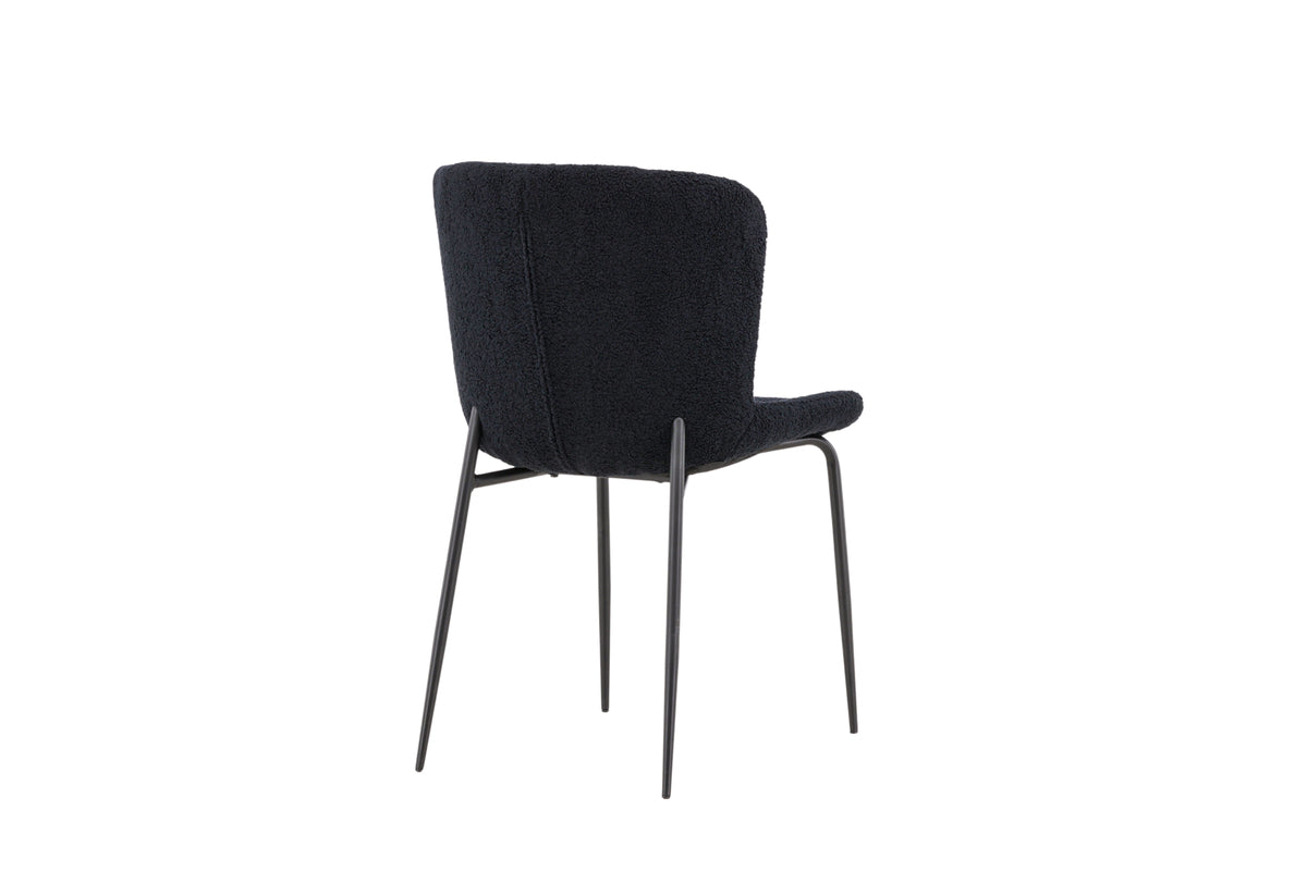 Modesto Matstolar 2-pack Svart