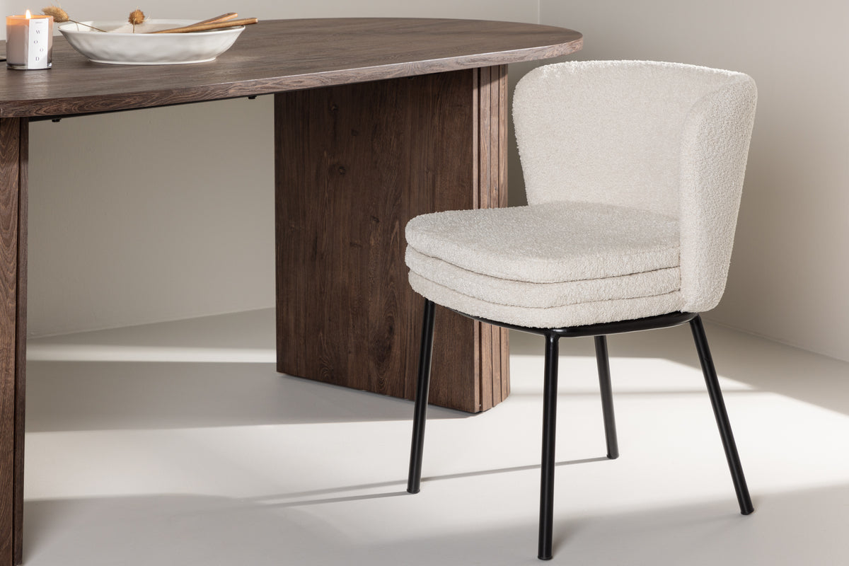 Agnes Matstolar 2-pack Vit- Venture home