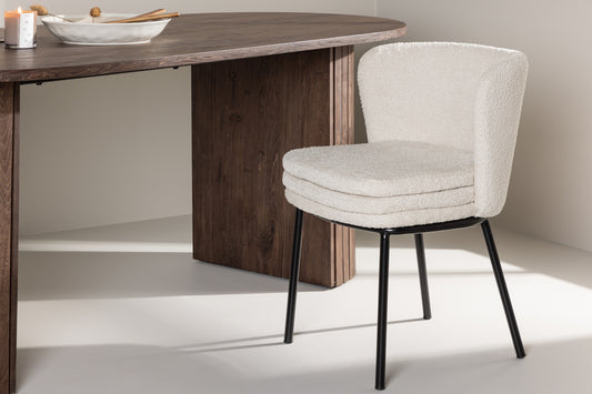 Agnes Matstolar 2-pack Vit- Venture home