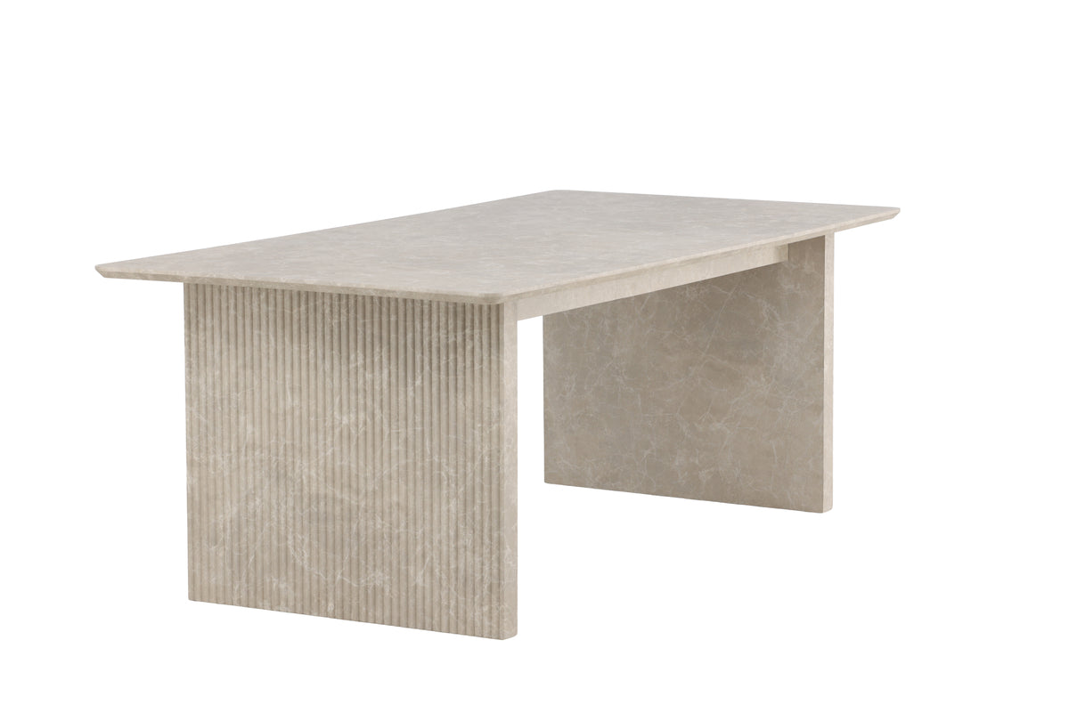 Vail Matbord 200 x 100 Beige- Venture home