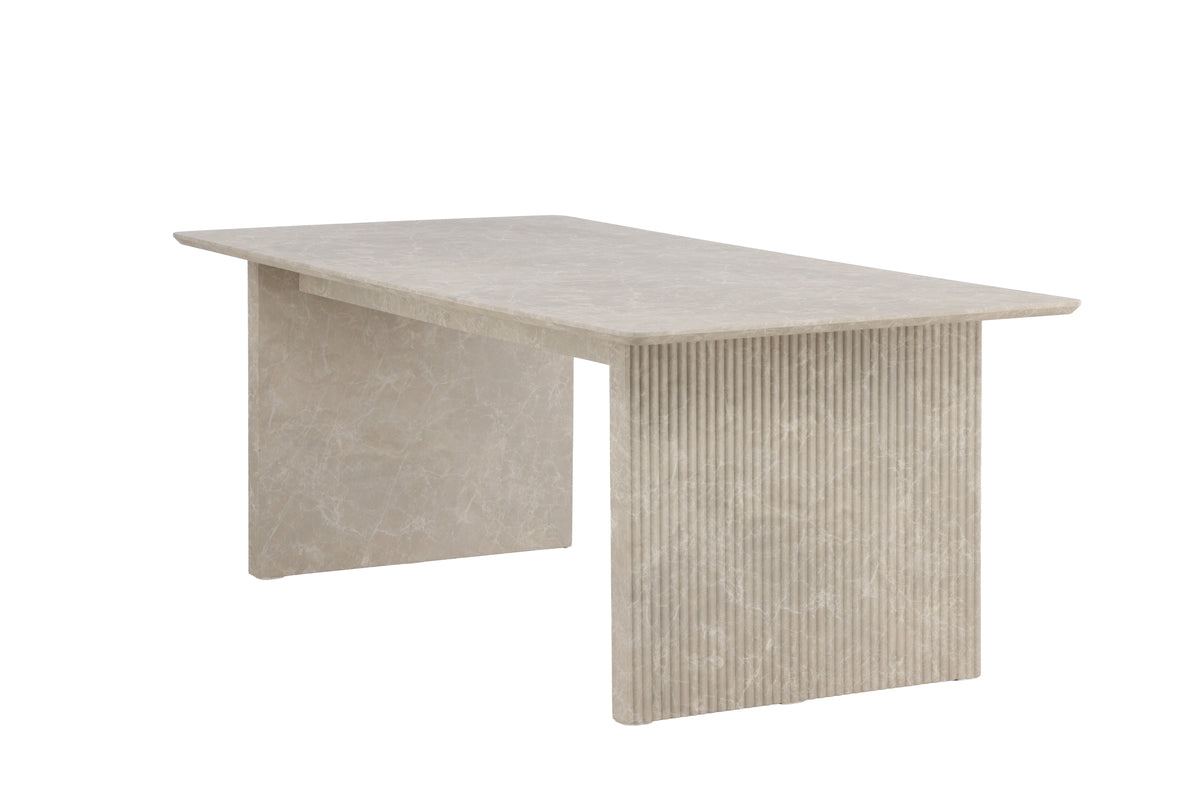 Vail Matbord 200 x 100 Beige- Venture home