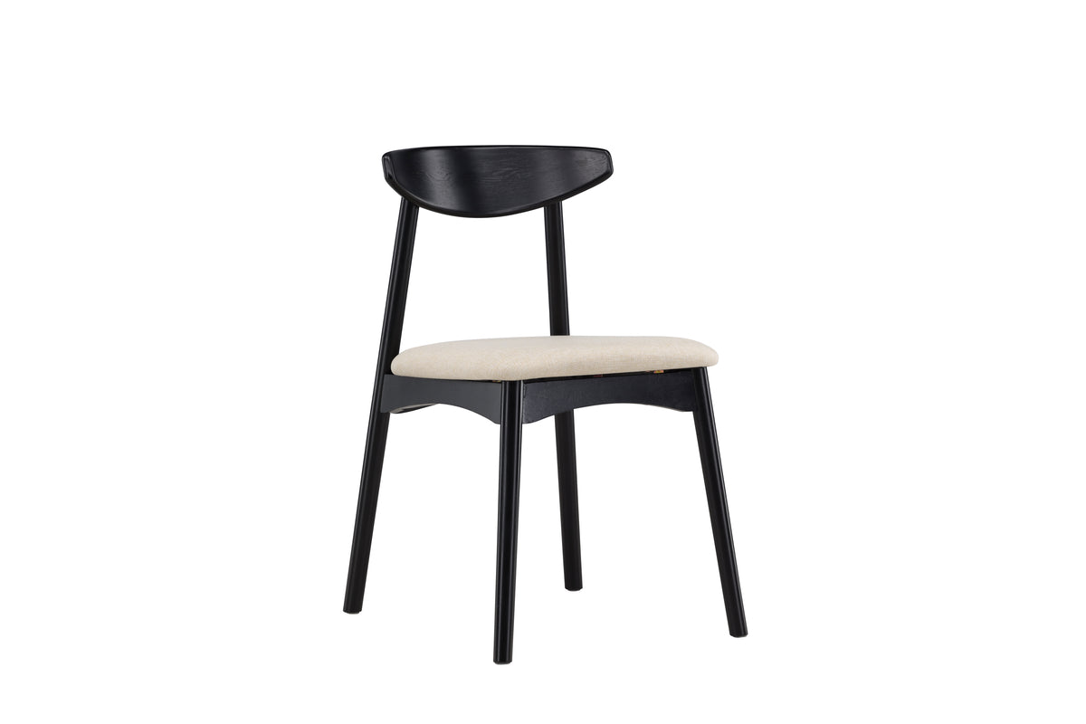Ven Matstolar 2-pack Svart- Vind