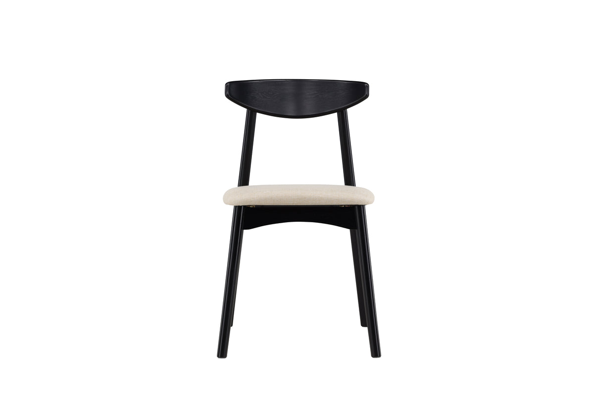 Ven Matstolar 2-pack Svart- Vind