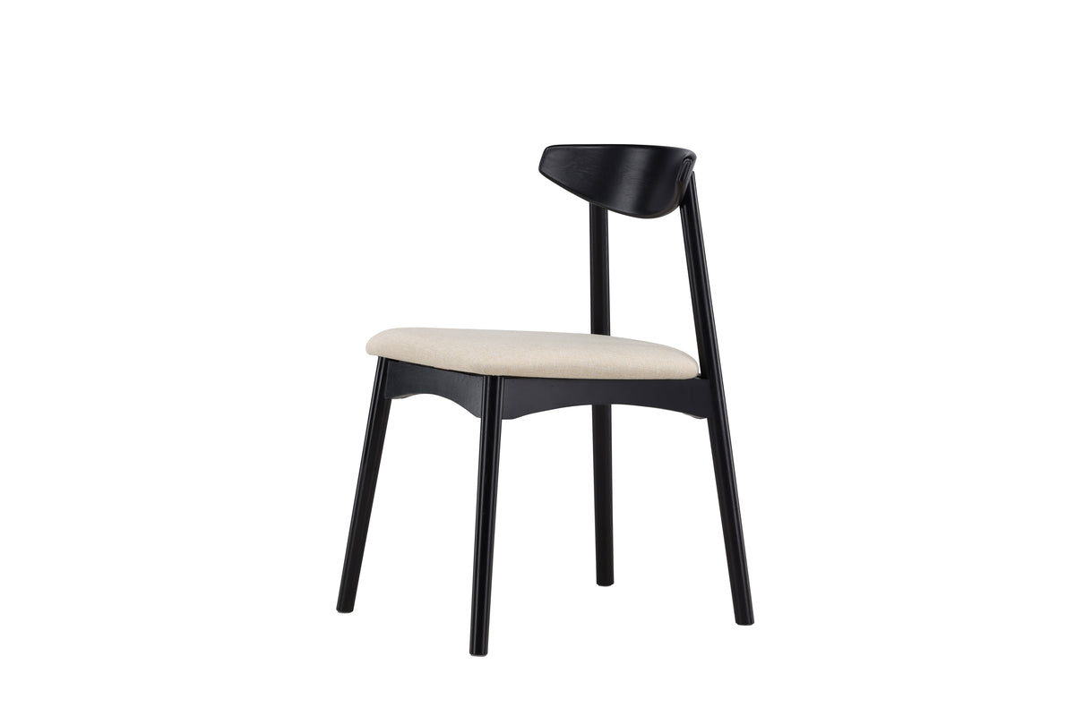 Ven Matstolar 2-pack Svart- Vind