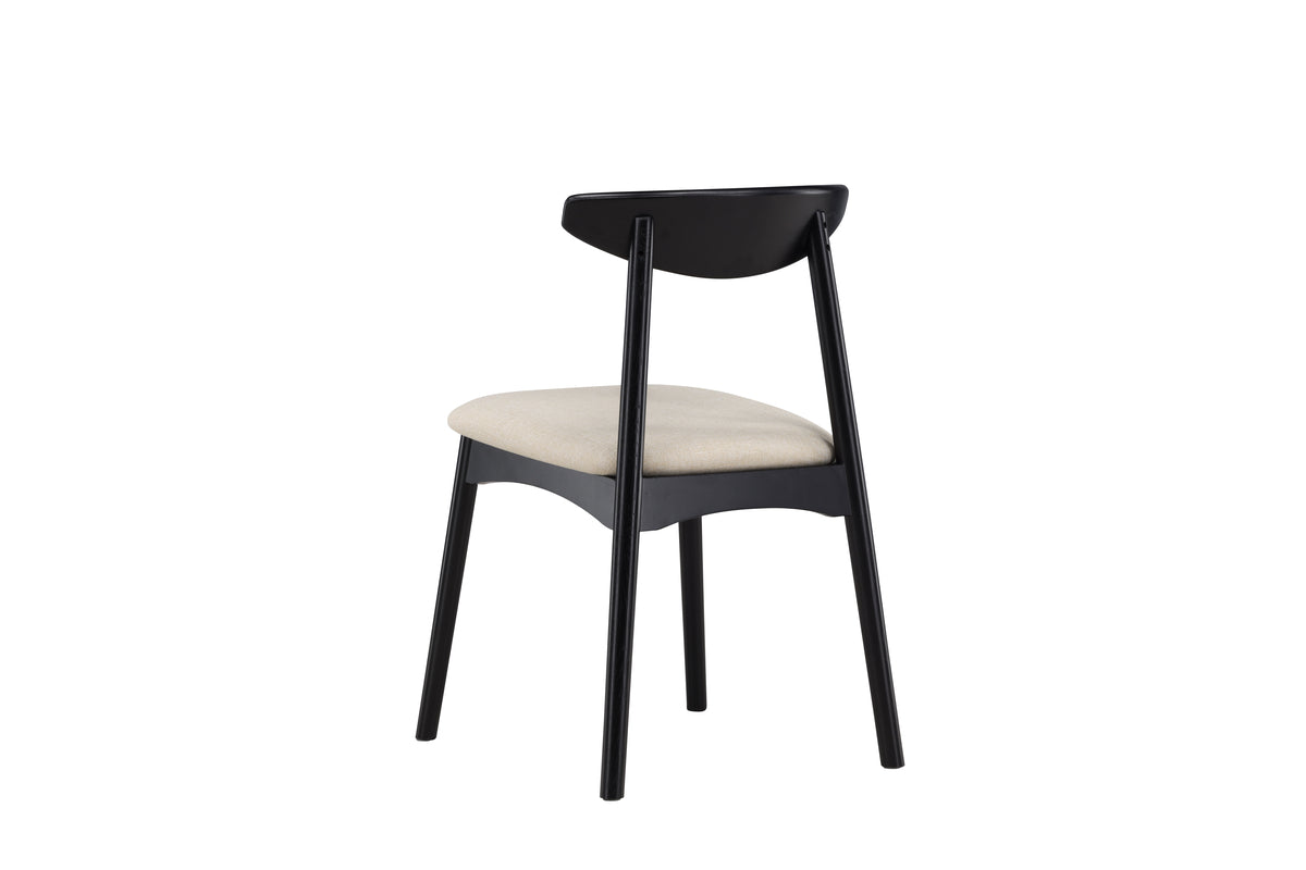 Ven Matstolar 2-pack Svart- Vind