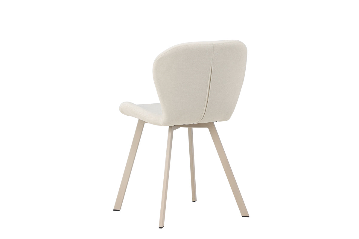 Lilja Matstolar 2-pack Beige- Venture home