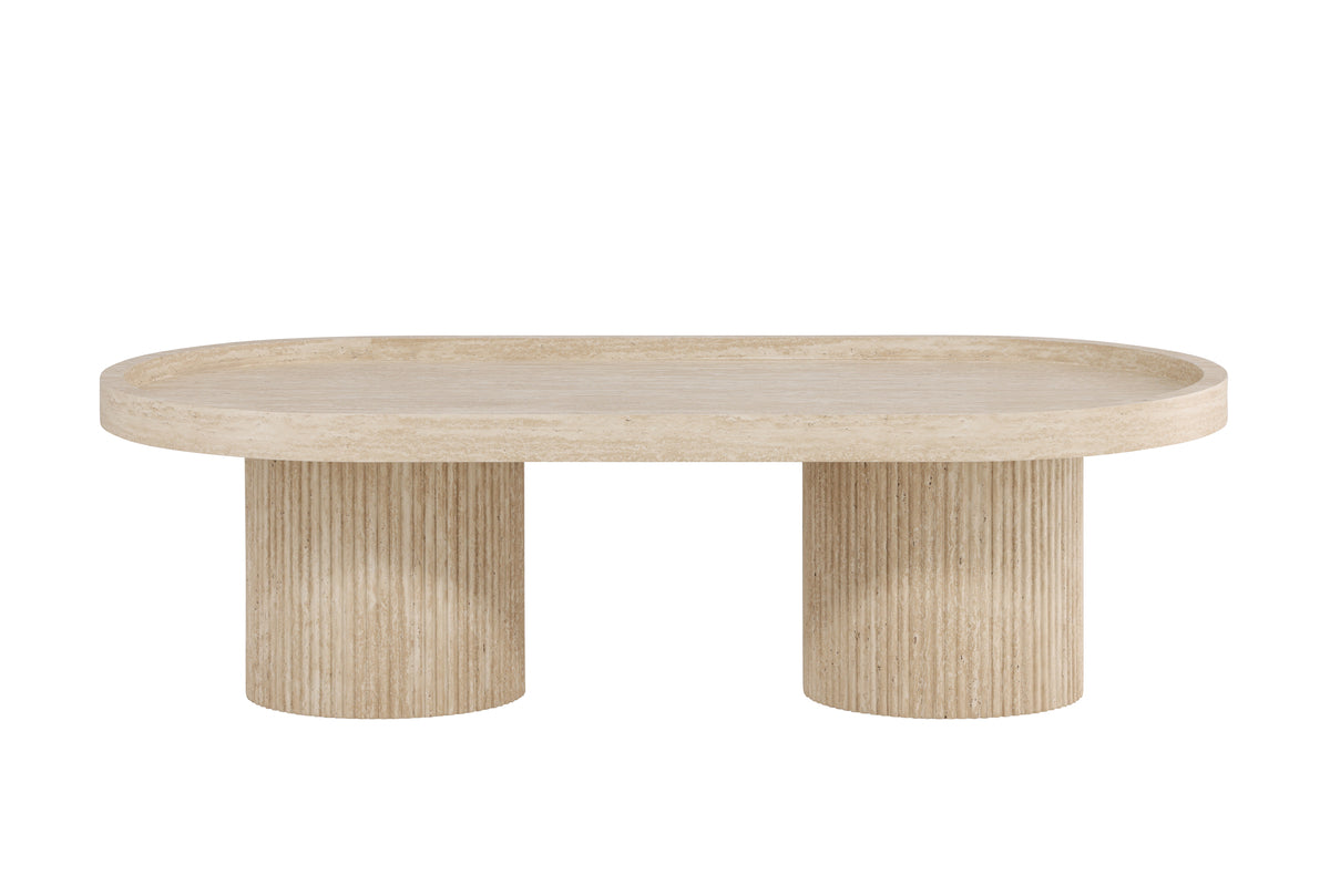 Krille Soffbord 120 x 60 Beige- Venture home