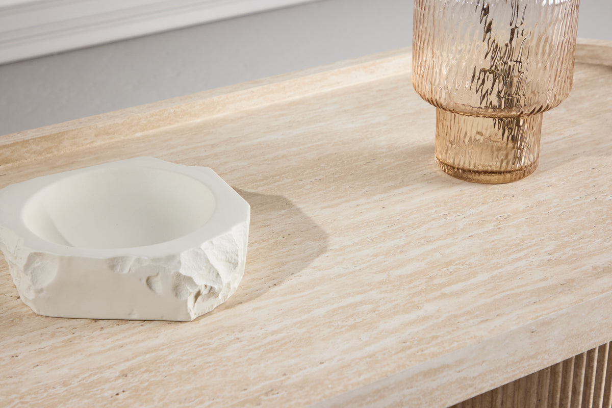 Krille Soffbord 120 x 60 Beige- Venture home