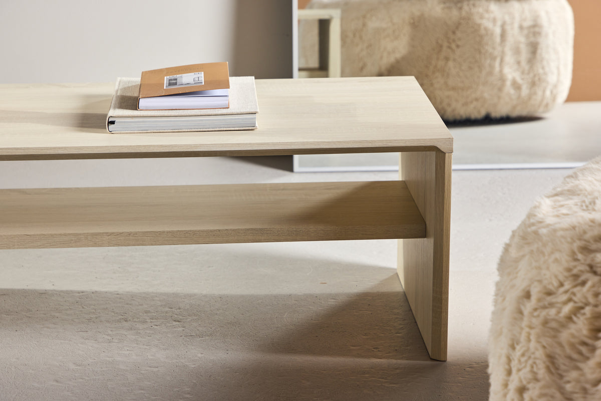 Telemarket Soffbord 110 x 50 Vitputsad- Venture home