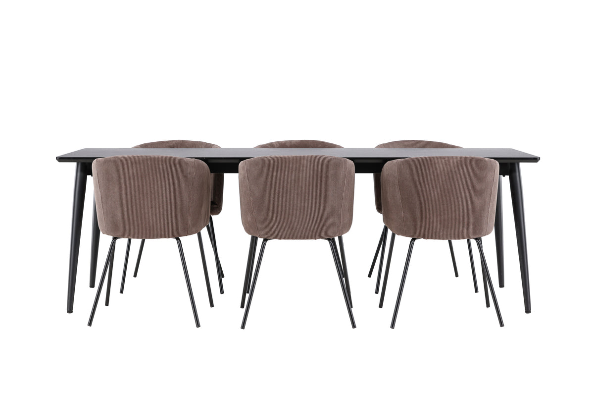 Berit & Ellis Brun och Svart- Venture home
