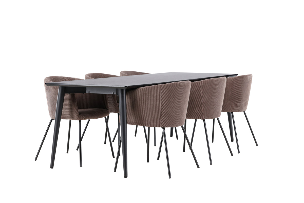 Berit & Ellis Brun och Svart- Venture home