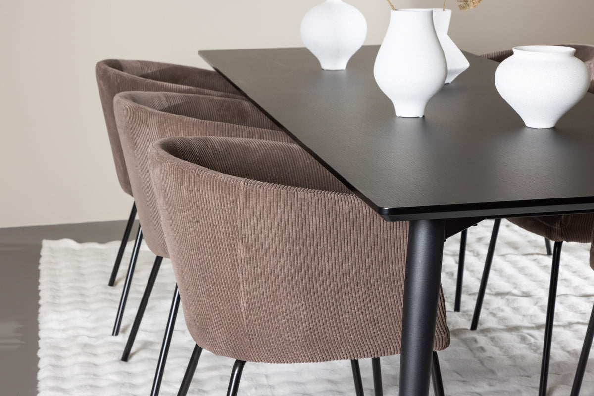 Berit & Ellis Brun och Svart- Venture home
