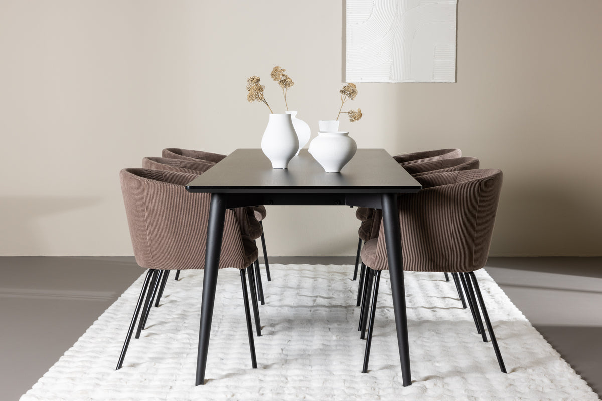 Berit & Ellis Brun och Svart- Venture home