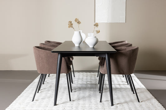 Berit & Ellis Brun och Svart- Venture home