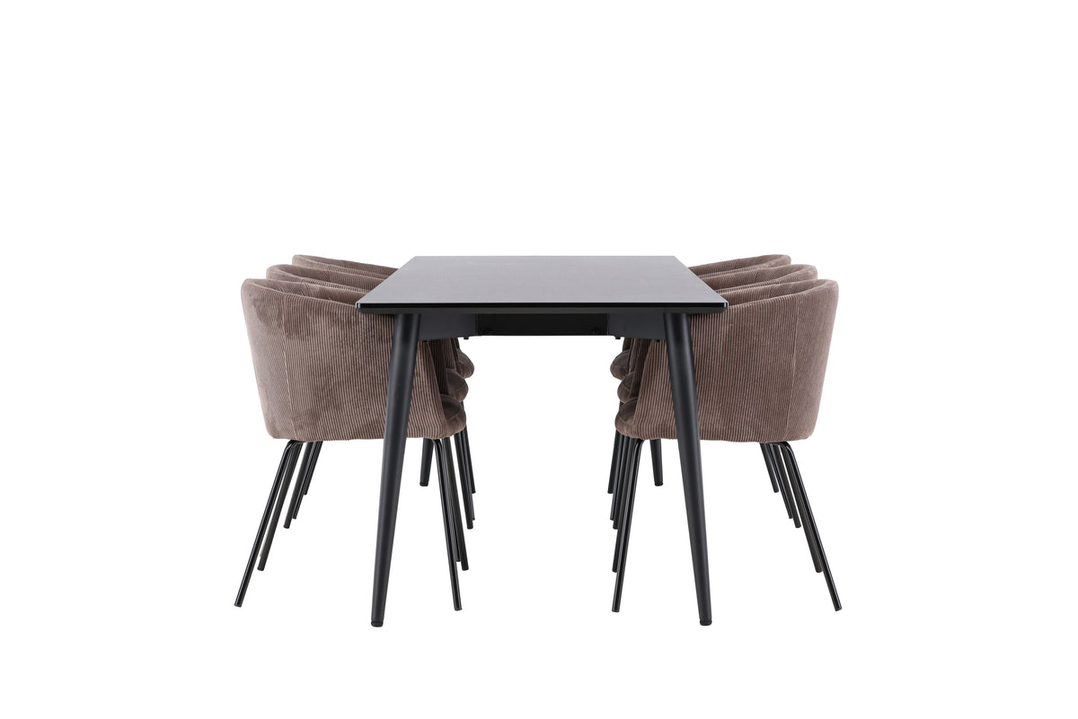 Berit & Ellis Brun och Svart- Venture home