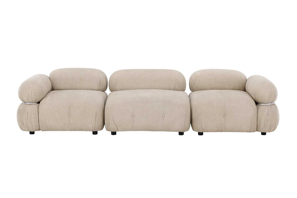Mika Soffmodul Beige 3 sits- Venture home