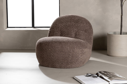Omaha Loungefåtölj Brun- Venture home
