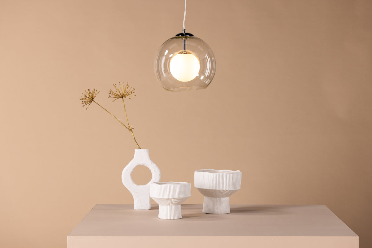 Roche Taklampa Grå- Venture home