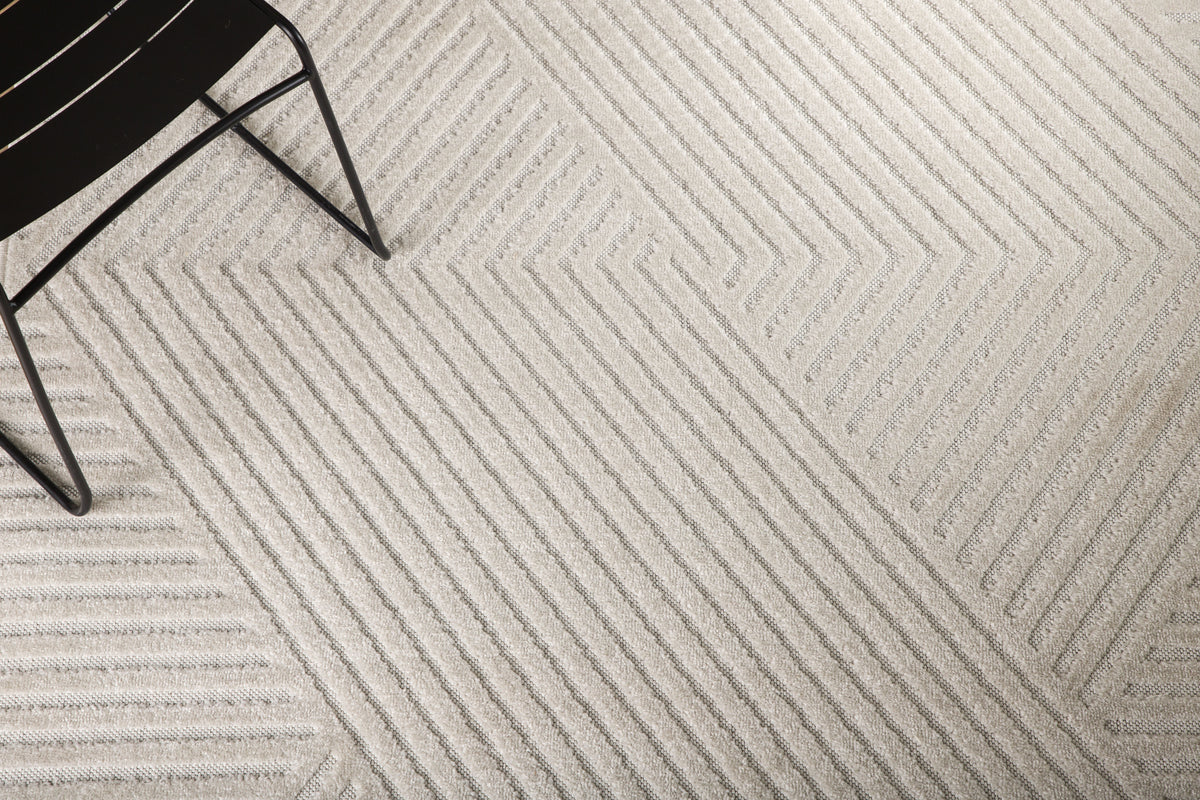 Aron matta, 340 x 240cm  Vit- Venture Home