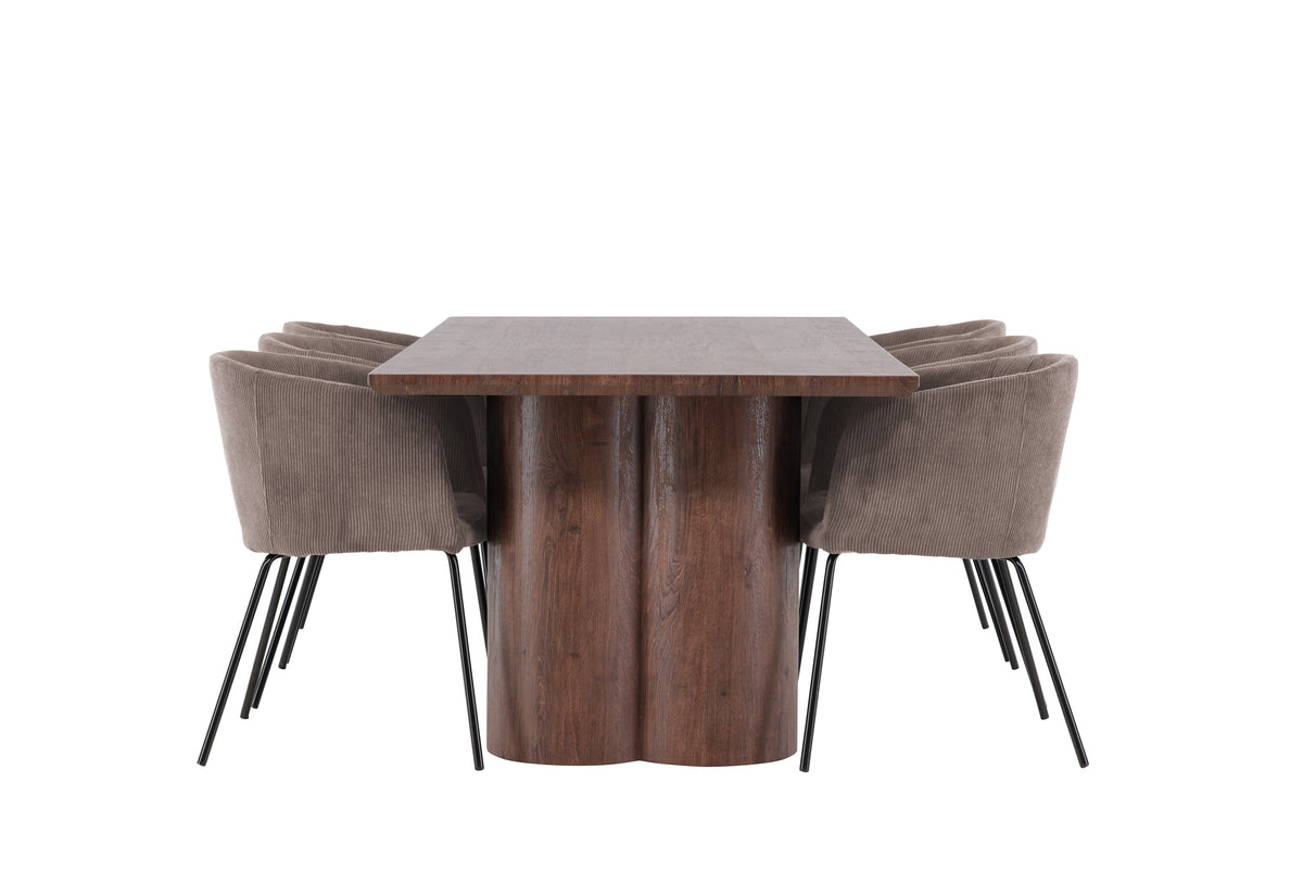 Berit & Olivia, Brun och Mocka -Venture home