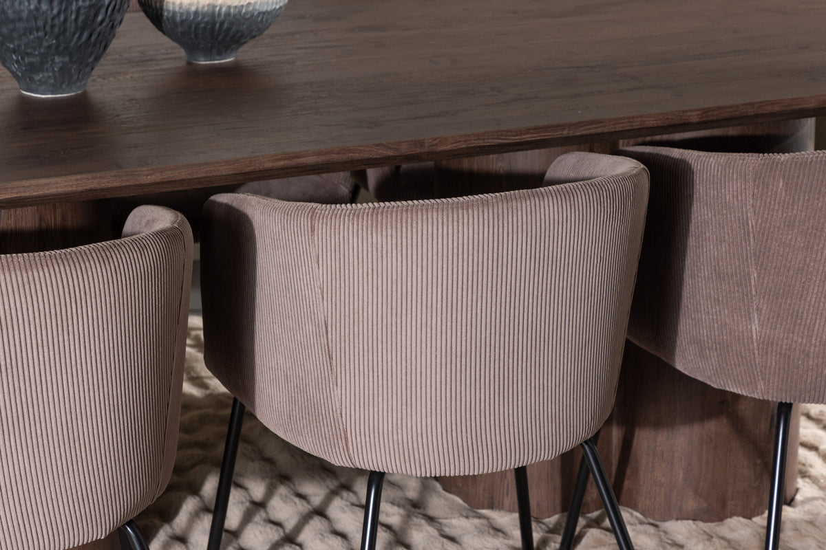 Berit & Olivia, Brun och Mocka -Venture home