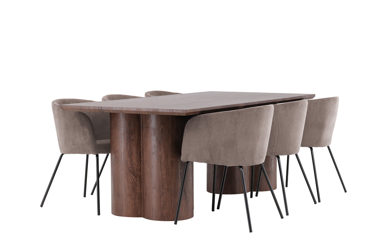 Berit & Olivia, Brun och Mocka -Venture home
