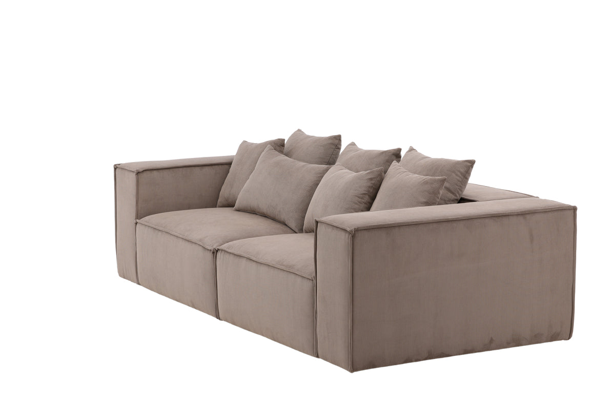 Gillholmen 3-sits soffor Brun- Vind