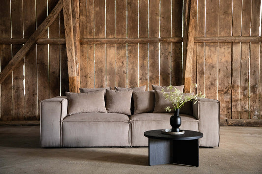 Gillholmen 3-sits soffor Brun- Vind