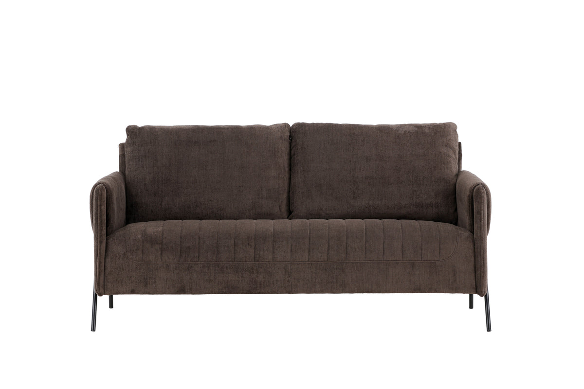 Indigo 2-sits soffa Brun- Venture home
