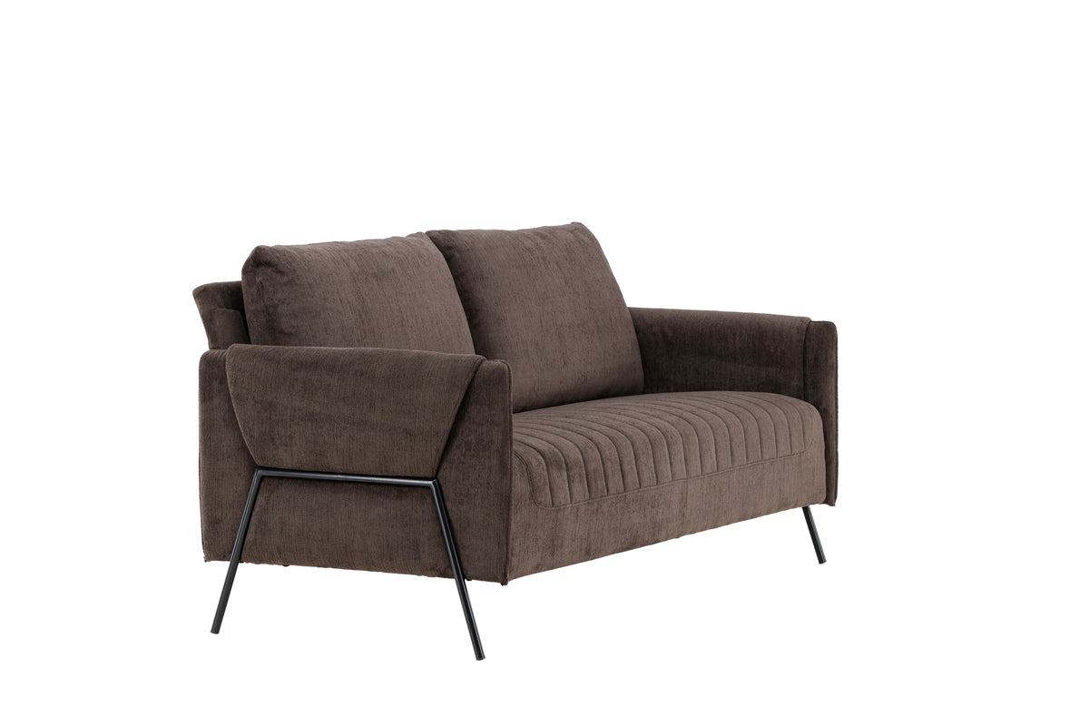 Indigo 2-sits soffa Brun- Venture home