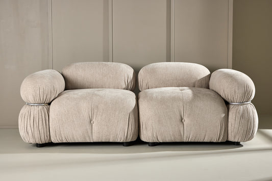 Mika Soffmodul Beige 2 sits- Venture home