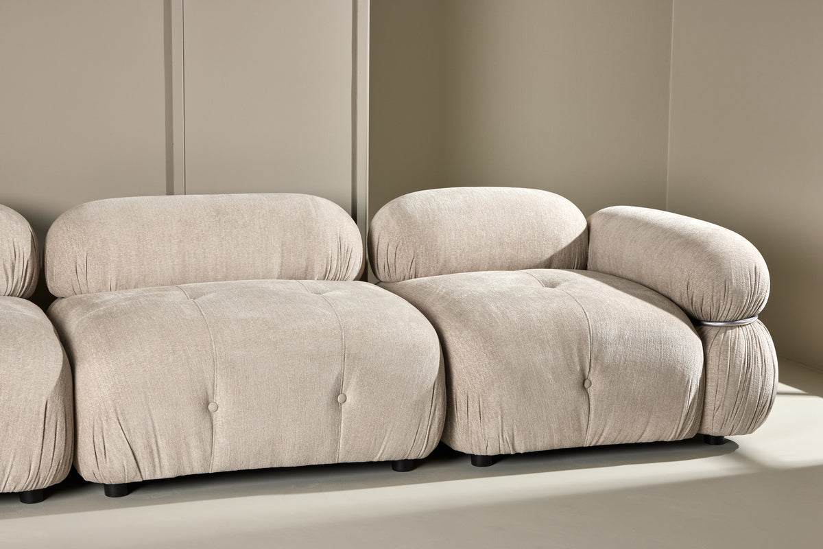 Mika Soffmodul Beige 3 sits- Venture home