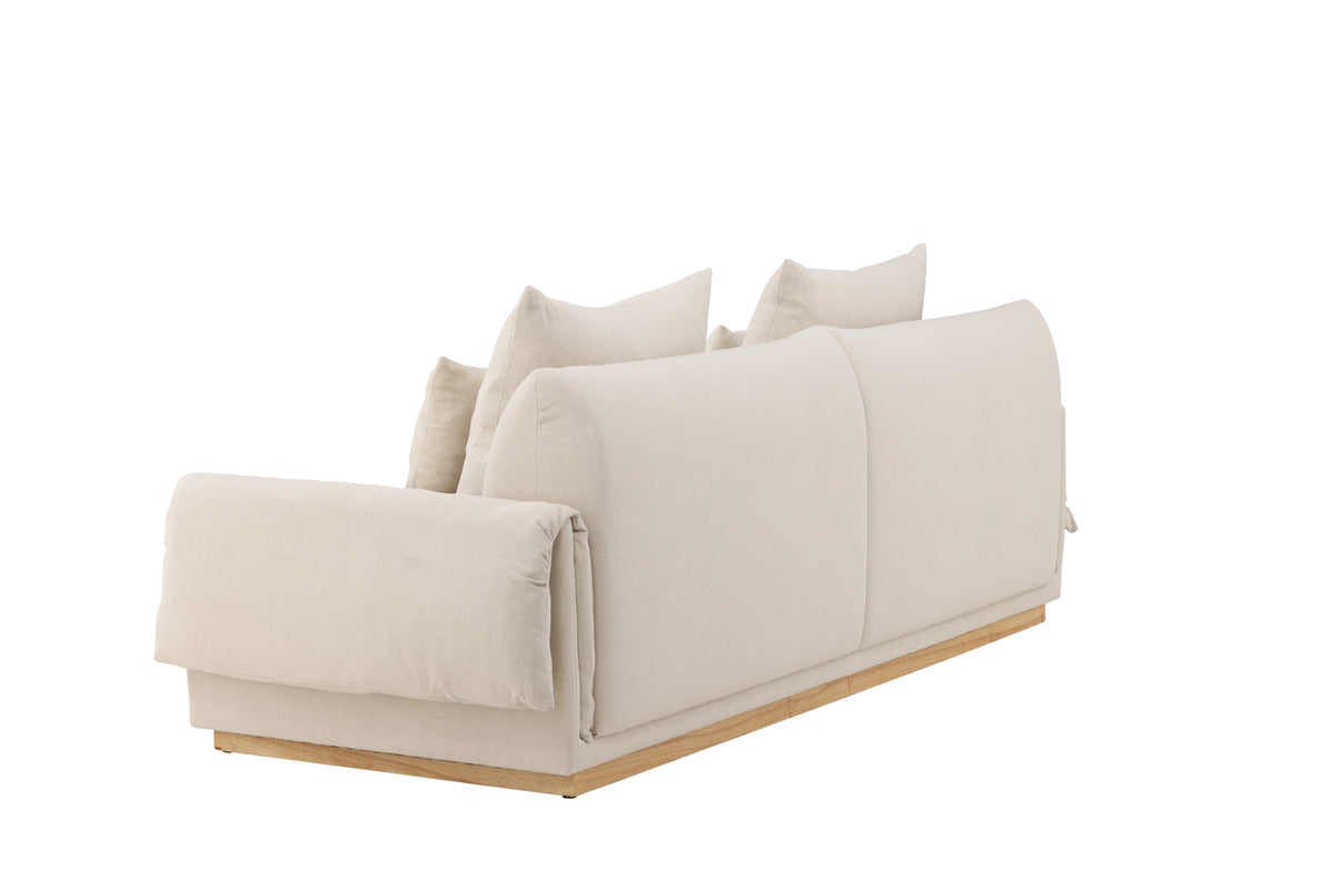 Mollösund 3-sits soffa Beige- Vind