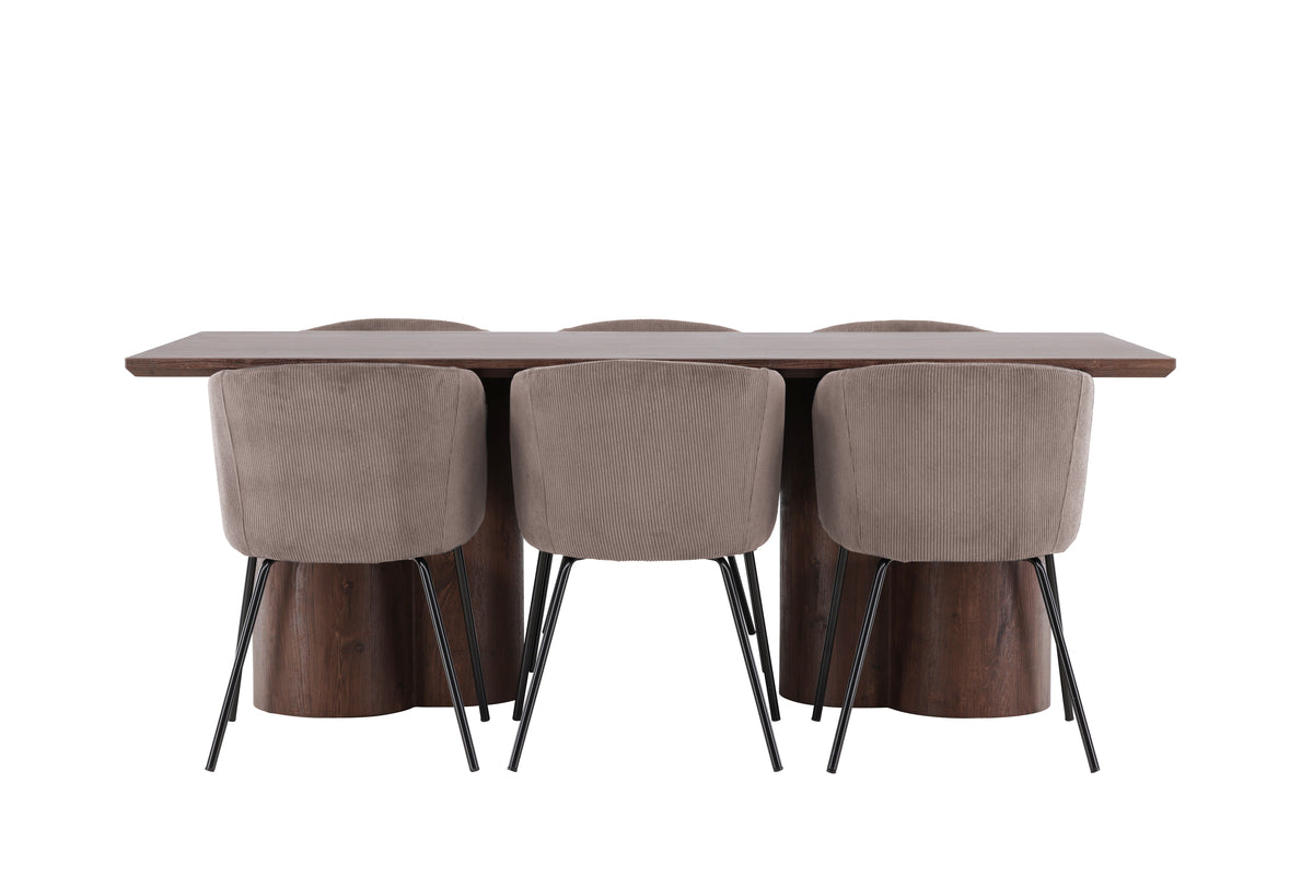 Berit & Olivia, Brun och Mocka -Venture home