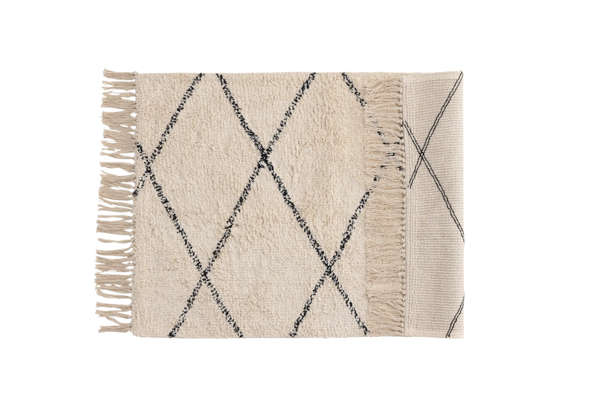 Thelma matta, 80 x 50 cm, Vit- Venture home